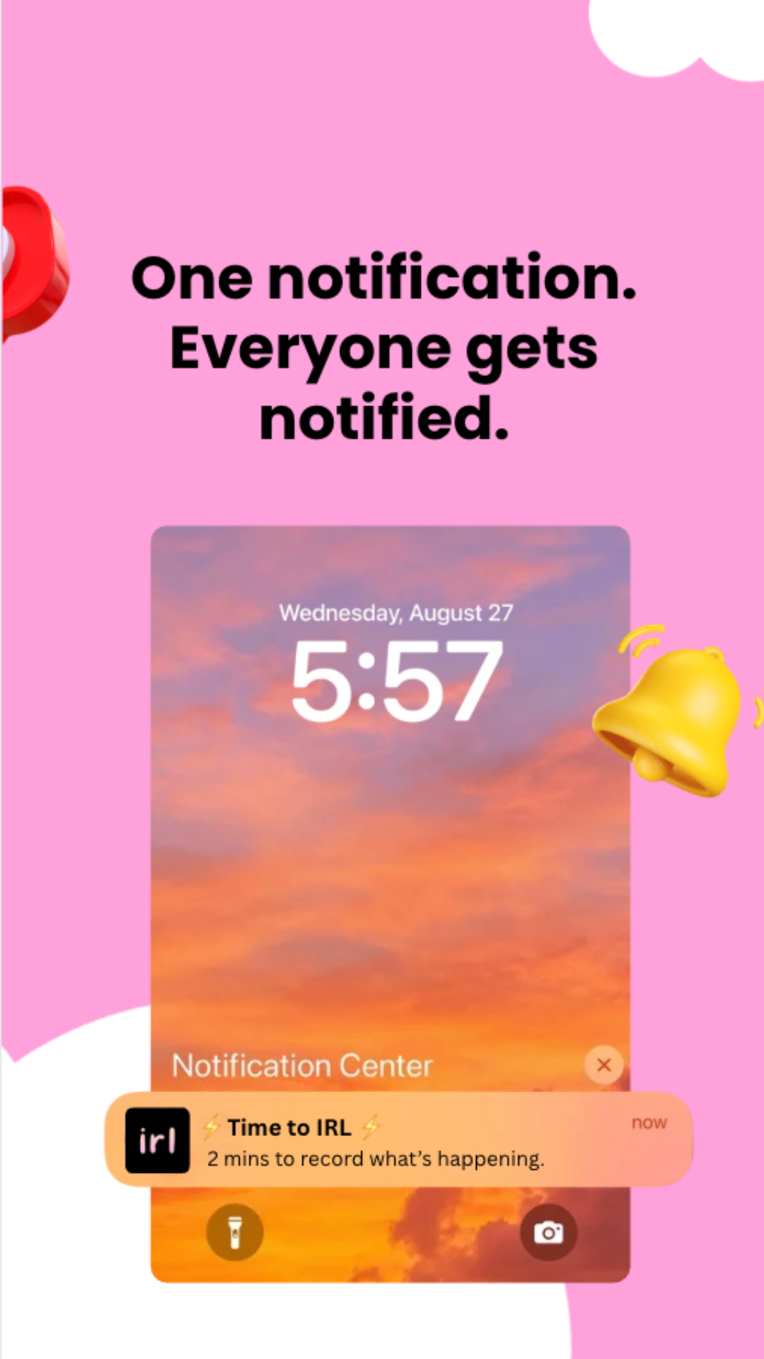 IRL app theirlapp - Unlock your friends daily videos