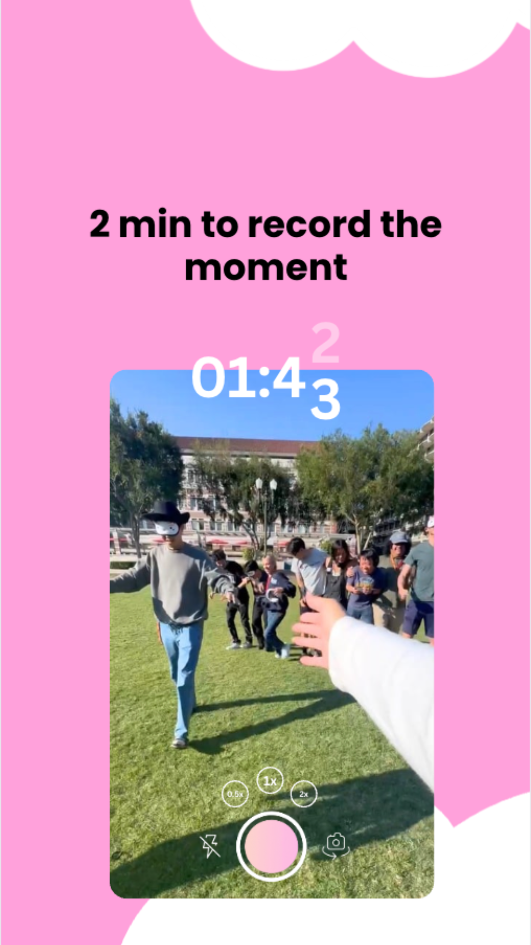 IRL app theirlapp - React with video-only responses